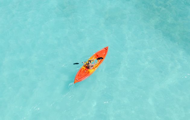 Kayak at Niyama