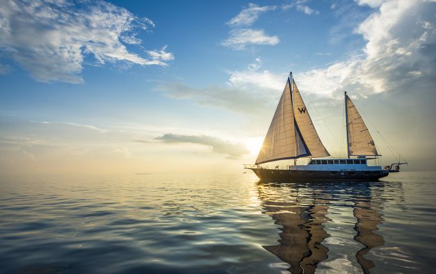 Sunset cruise on Escape 